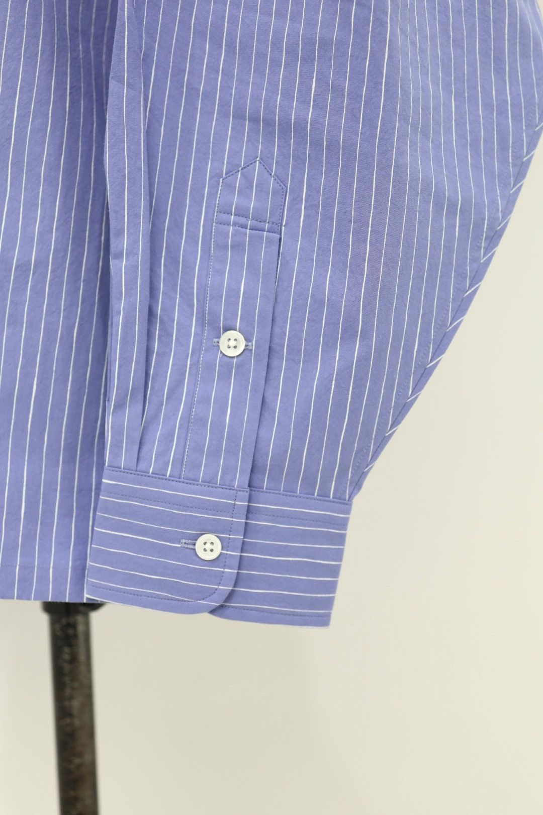S.F.C 26SS エスエフシー COTTON STRIPE SLIT SHIRT(SFCSS26S03)SAX☆3月20日(金)発売！