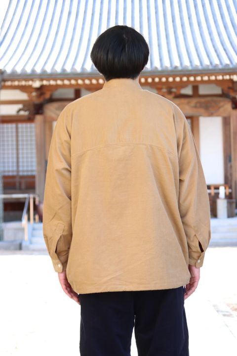 FreshService CORDUROY ANORAK SHIRT style.2022.11.6