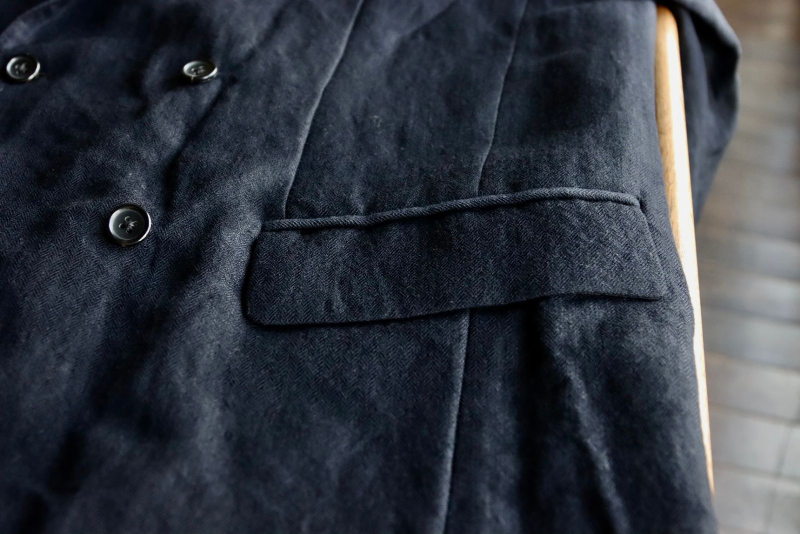 アプレッセ23SSジャケット Double Breasted Jacket(23SAP-01-11M)NAVY
