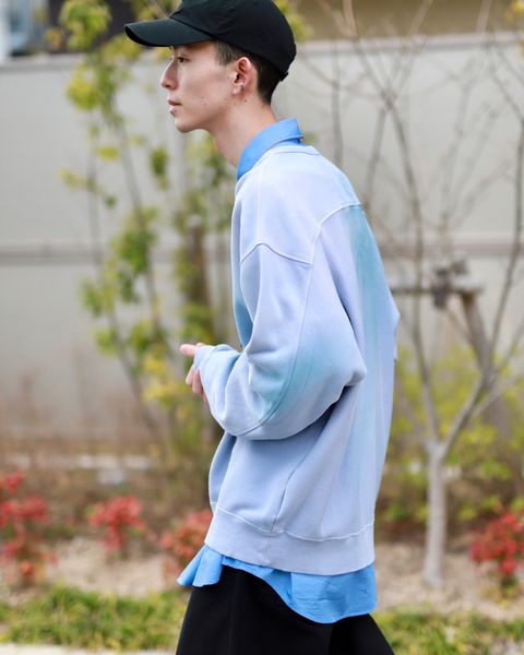 YOKE ヨーク23SS Garment Dye Yoke Sweat Shirtスタイル