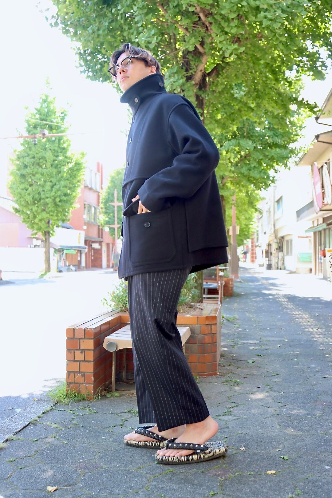 アプレッセ23AWコート U.S.ARMY Mackinaw Coat(23AAP-01-05H)NAVY