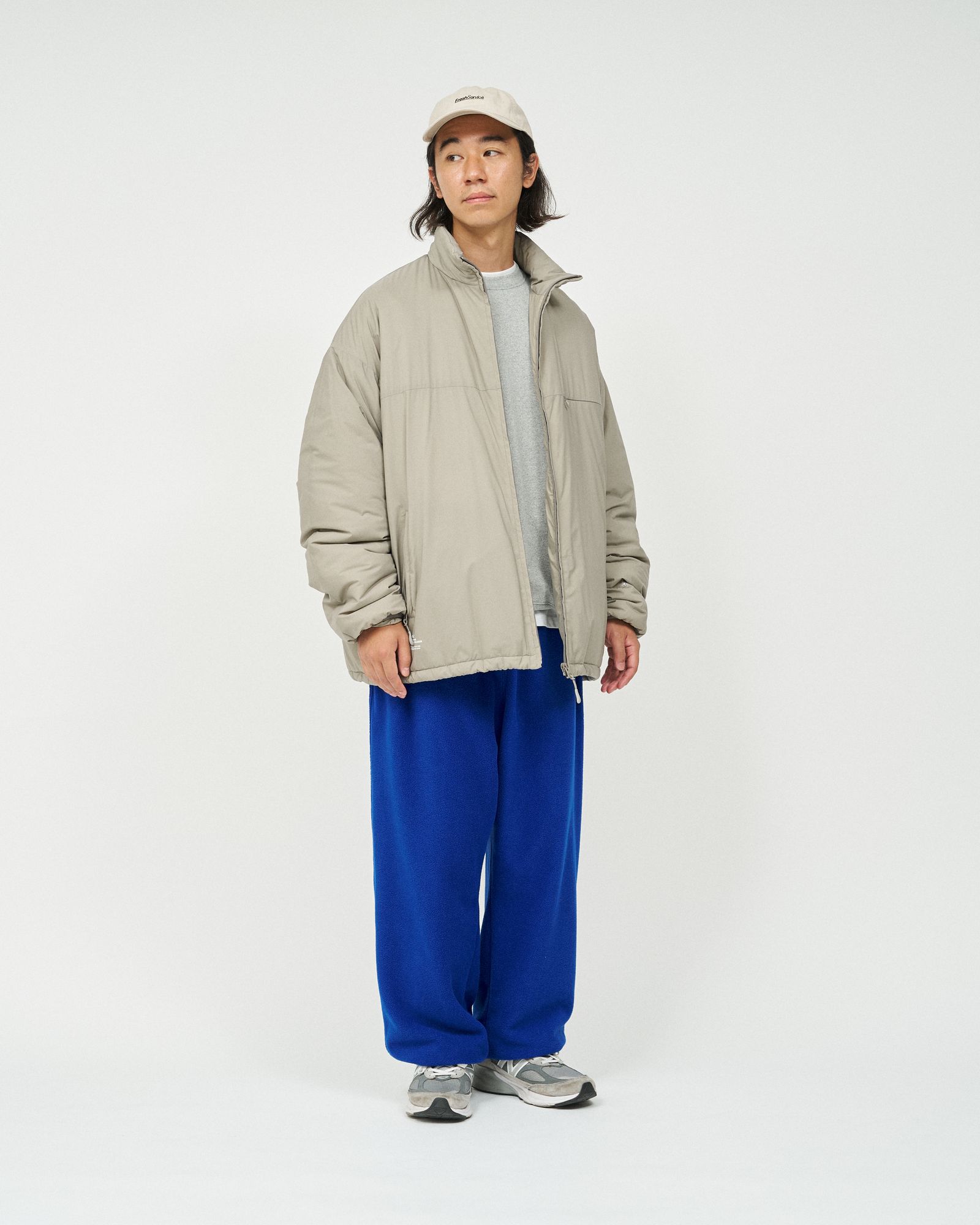 フレッシュサービス PERTEX® QUANTUM AIR MINI RIPSTOP ZIP-UP BLOUSON(FSC253-30195)BEIGE★10月18日(土)発売！