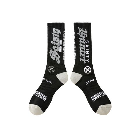 セントマイケル 26SS BH_SOCKS/SAINTY HUNTER(SM-MK8-0000-C39)BLACK☆2月21日(土)10:00発売！