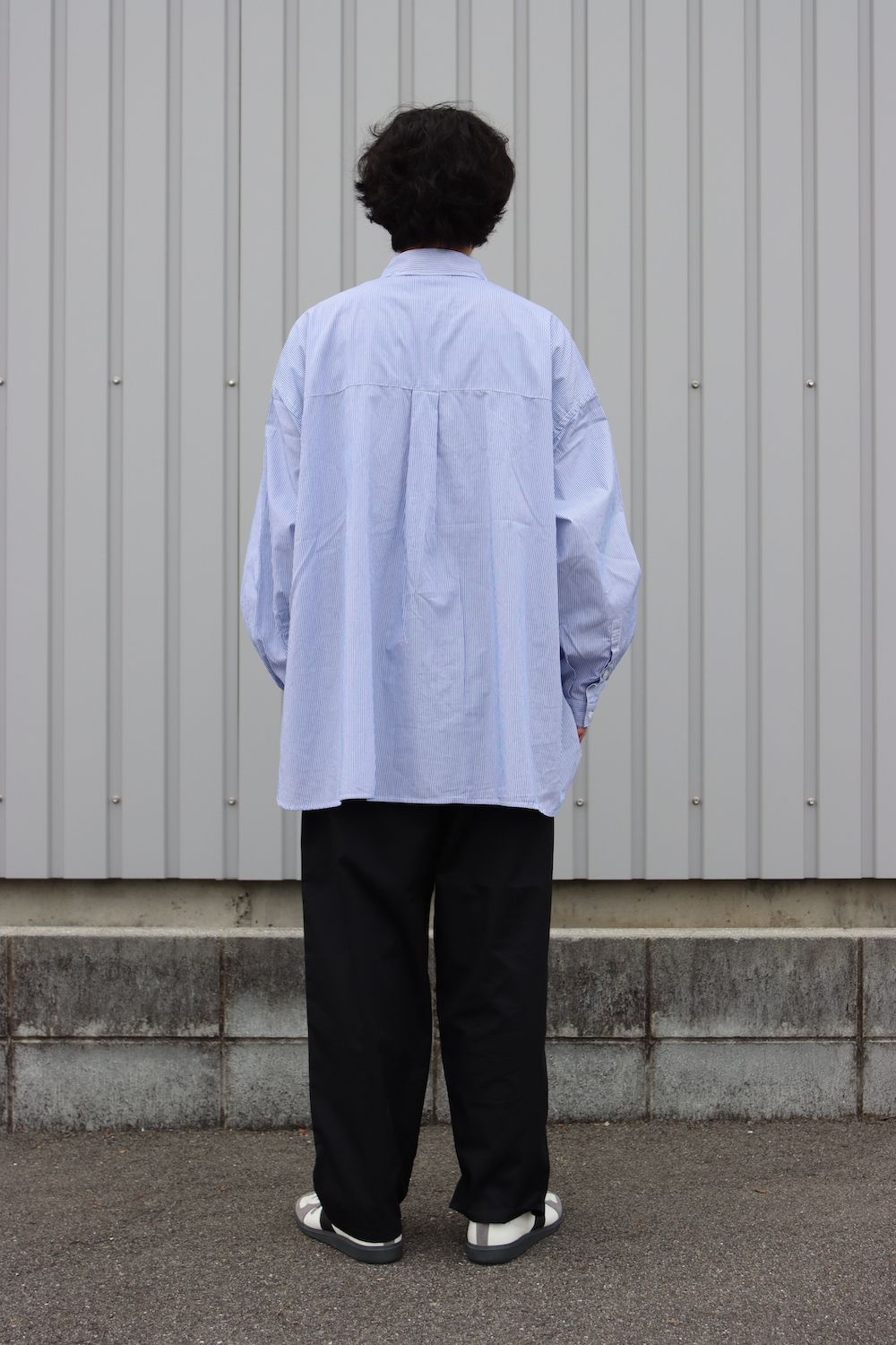FreshService CORPORATE STRIPE REGULAR COLLAR SHIRT(FSW-22-SH_15) style. 2021.11.21.