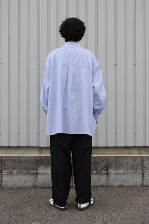 FreshService CORPORATE STRIPE REGULAR COLLAR SHIRT(FSW-22-SH_15) style. 2021.11.21.