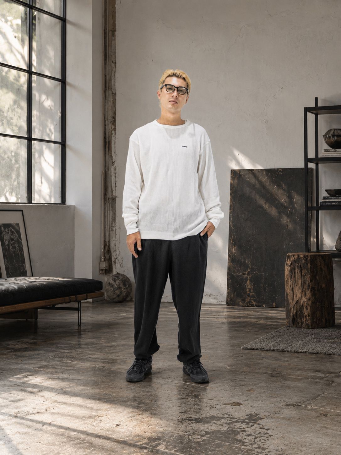 セントマイケル THARMAL SHIRT MARKスタイル