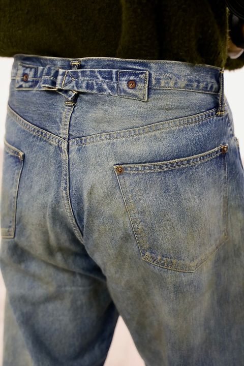 A.PRESSE 2026 STYLE1 No.37 Washed Wide Denim Pantsスタイル