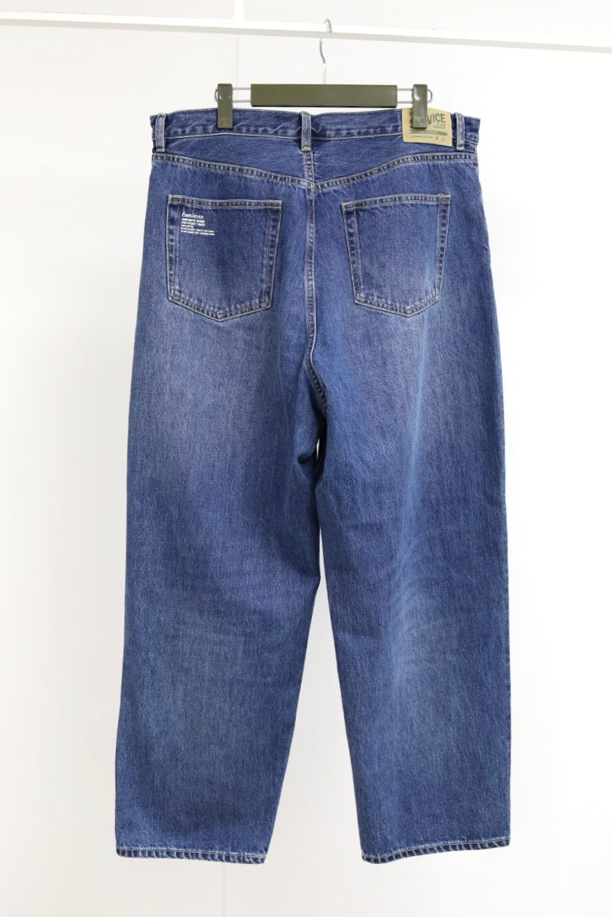 フレッシュサービス CORPORATE DENIM FIVE POCKET PANTS (FSC263-40156FB)DARK WASH☆7月25日(土)発売！