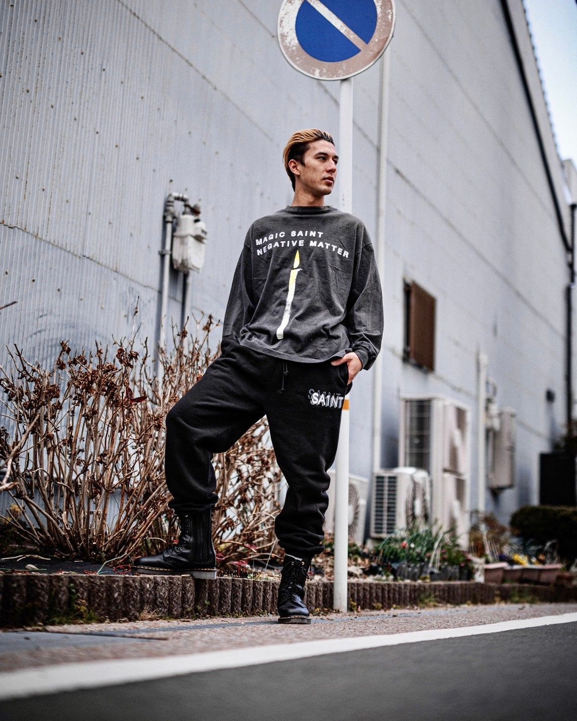 SAINT M×××××× - セントマイケル25SS CANDLE LS TEE (SM-HR8