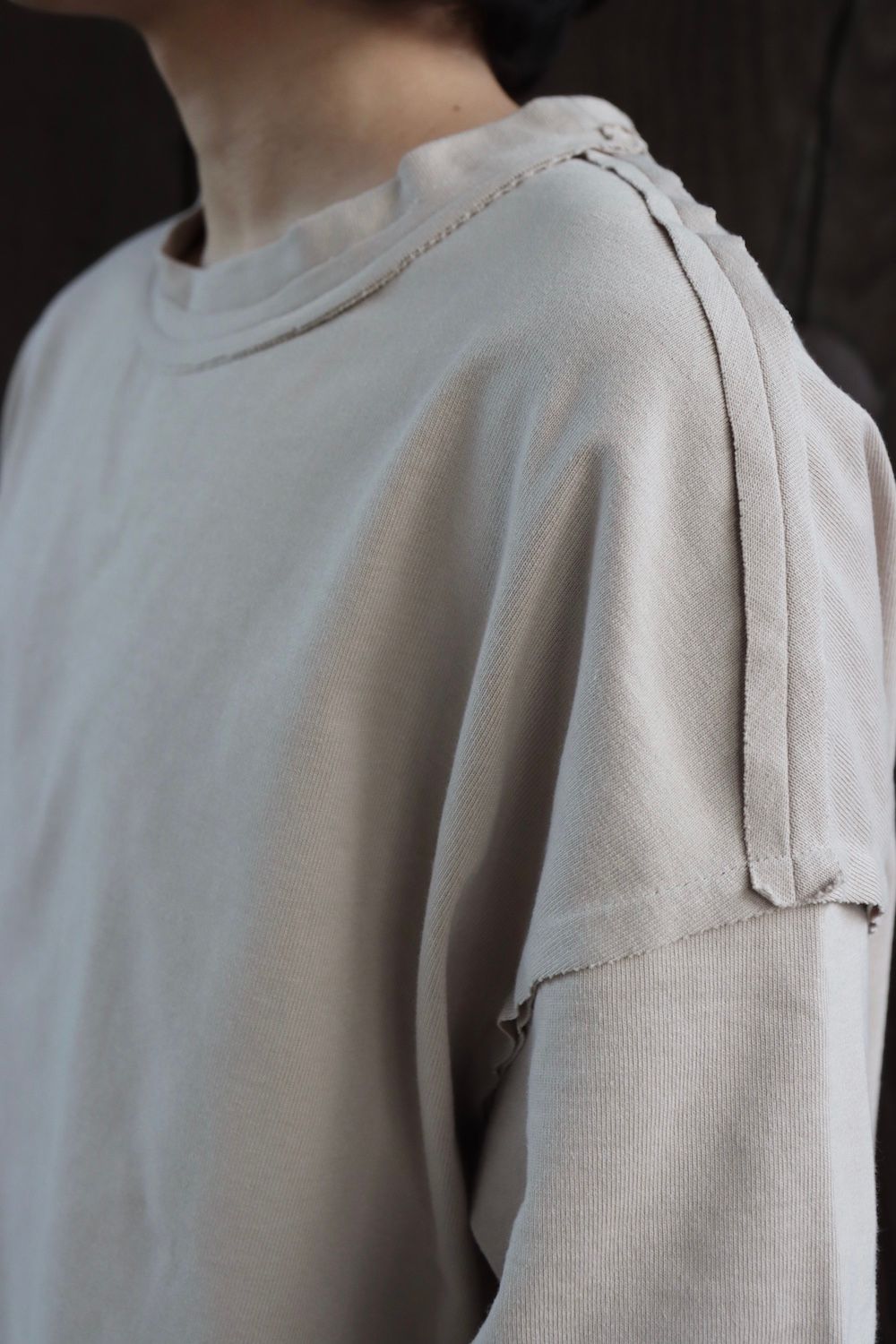 SEEALL RECONSTRUCTED TRENCH COAT(SAU23 CT601) MIX style. 2022.03.17.