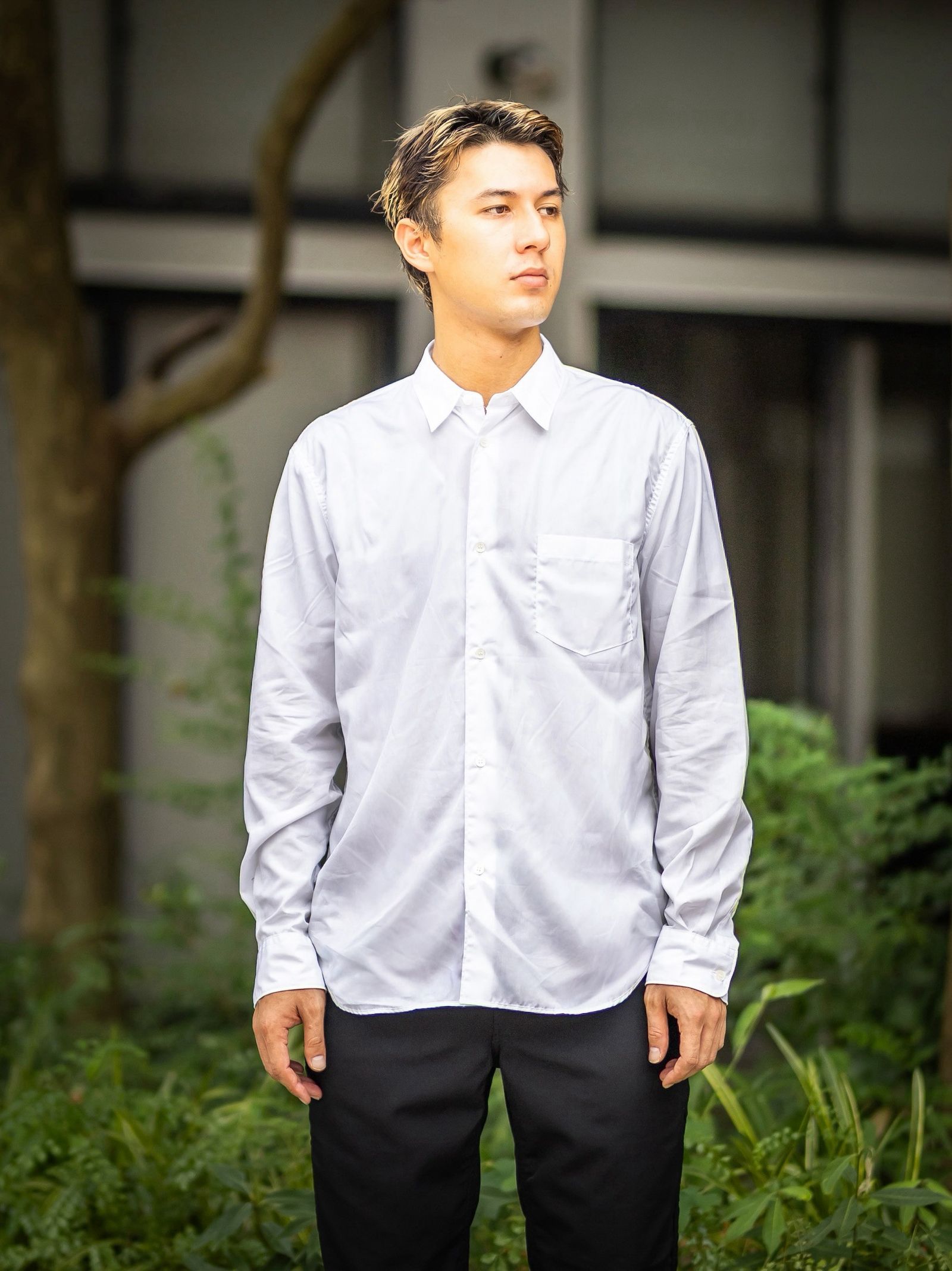 COMME des GARCONS HOMME 綿ブロードL/Sシャツ 8月7日(土)新作発売！