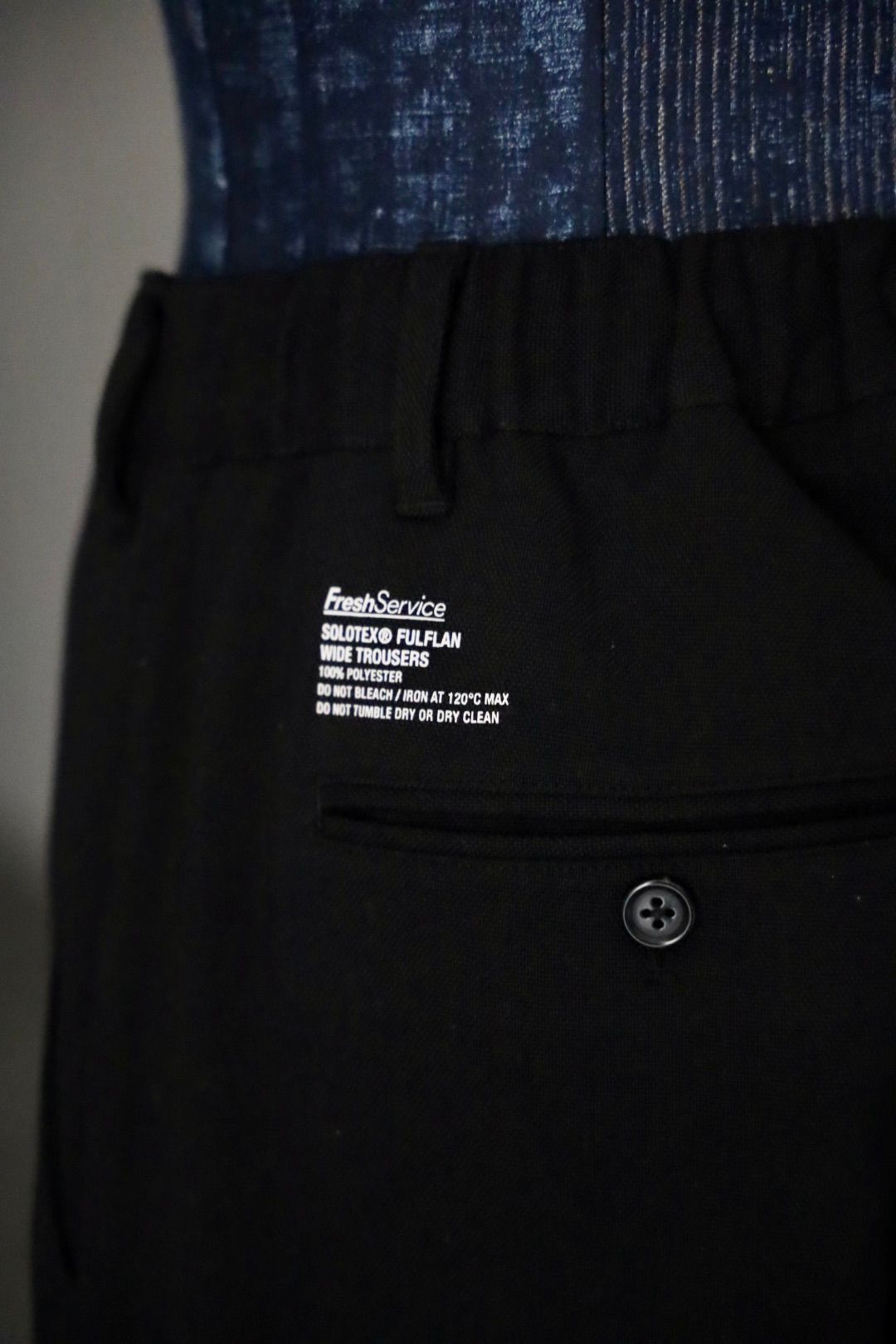 フレッシュサービス SOLOTEX® FULFLAN WIDE TROUSERS(FSC253-40122)BLACK★8月30日(土)発売！