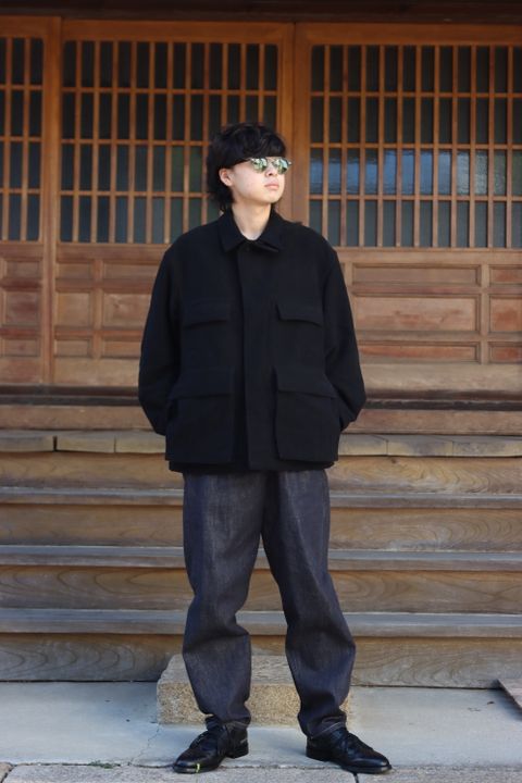 YOKE MILITARY FIELD JACKET(YK21AW0266B) style.2021.10.11.