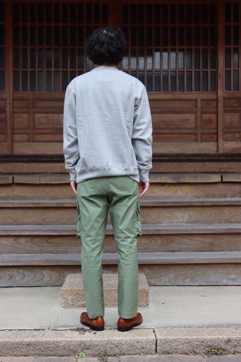 COMME des GARCONS HOMME カレッジロゴスウェット(HH-T016-051) style. 2021.09.05.