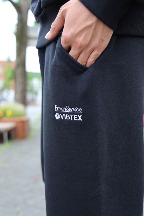 FreshService VIBTEX for FreshService SWEAT CREW NECK PULLOVER (BLACK) 5月31日(土)新作発売！