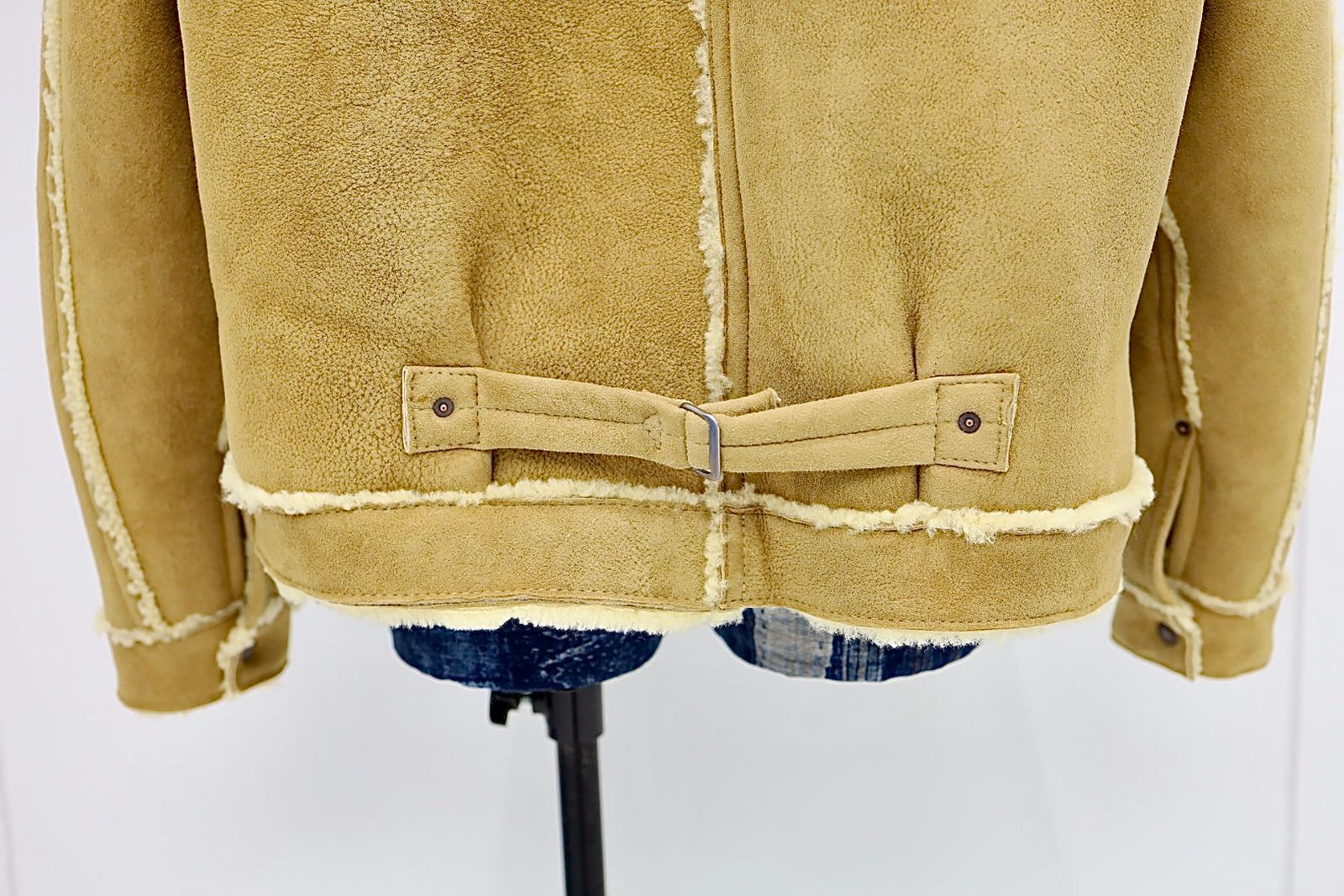 セントマイケル25AWベルベルジンコラボ BB_MOUTON JACKET (SM-HR1-0000-C59)BEIGE☆12月13日(土)新作発売！