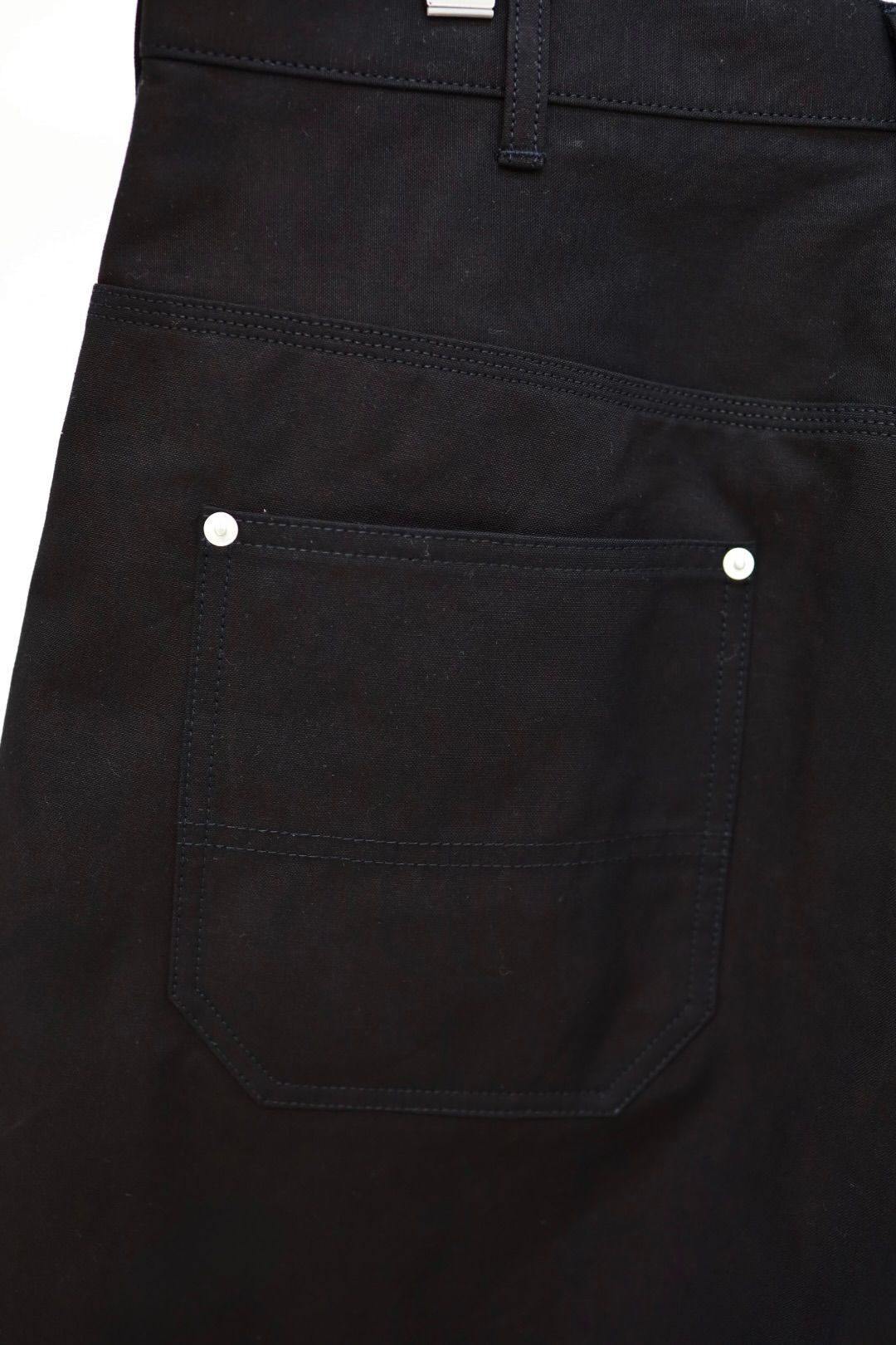 コムデギャルソンオム26SS 綿オックスショーツ(HQ-P028-051)BLACK☆4月3日(金)発売！