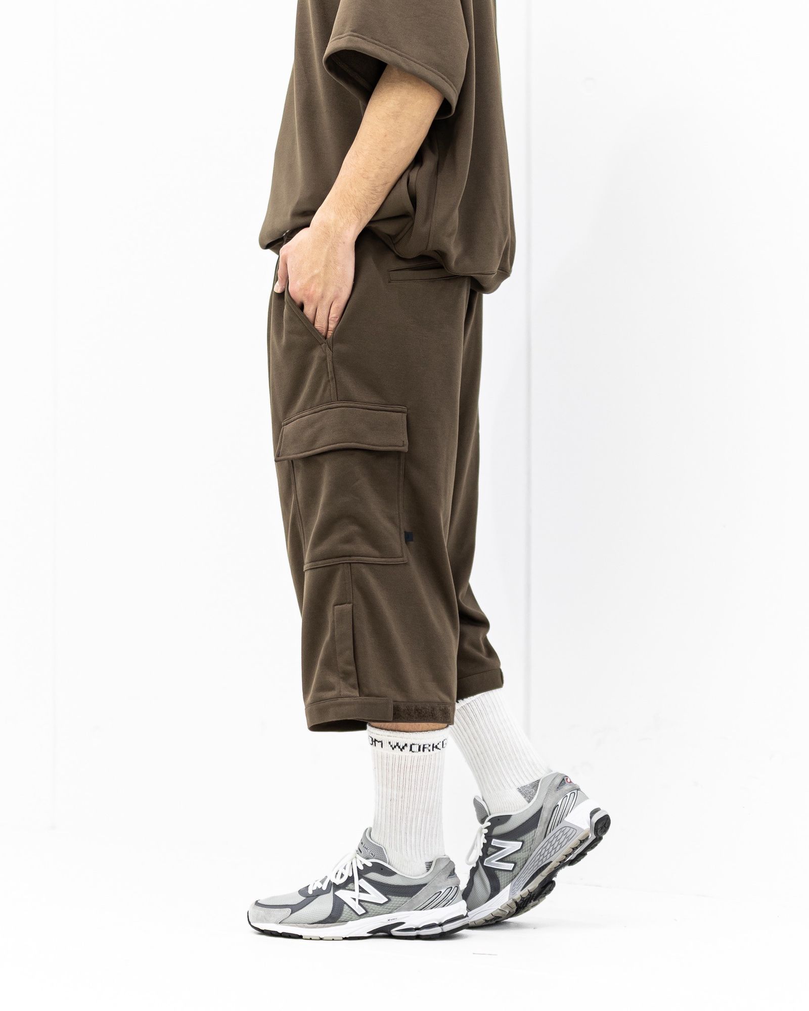 DAIWA PIER39 TECH SWEAT CREW S/S (BROWN GREY)1月24日(土)新作発売！