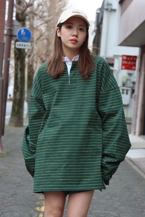 S.F.C-Stripes For Creative- 23SS 新作SIDE STRIPES RUGBY SHIRT style.2023.2.24