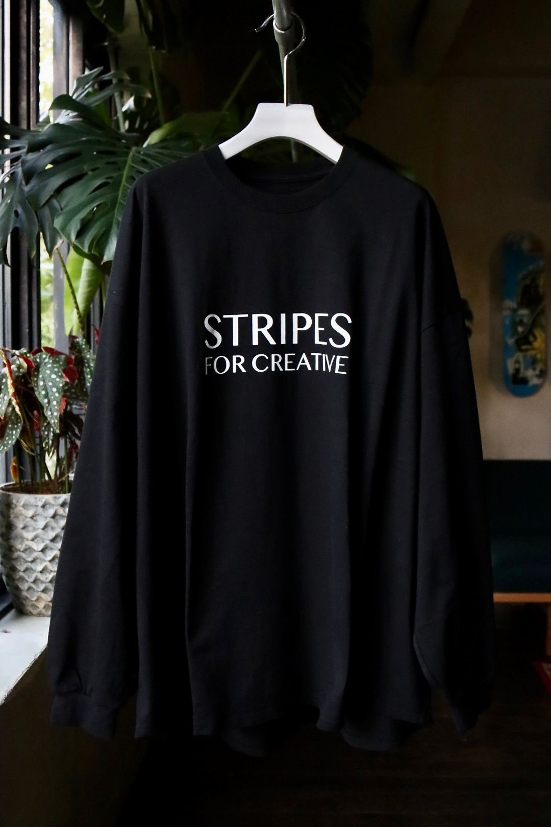 Stripes For Creative - S.F.C 23FW SUPER BIG ROUND LS TEE