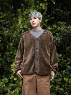 グラフペーパー Wool Boa Liner Blouson(GU263-30341)BROWN☆10月17日(土)発売！