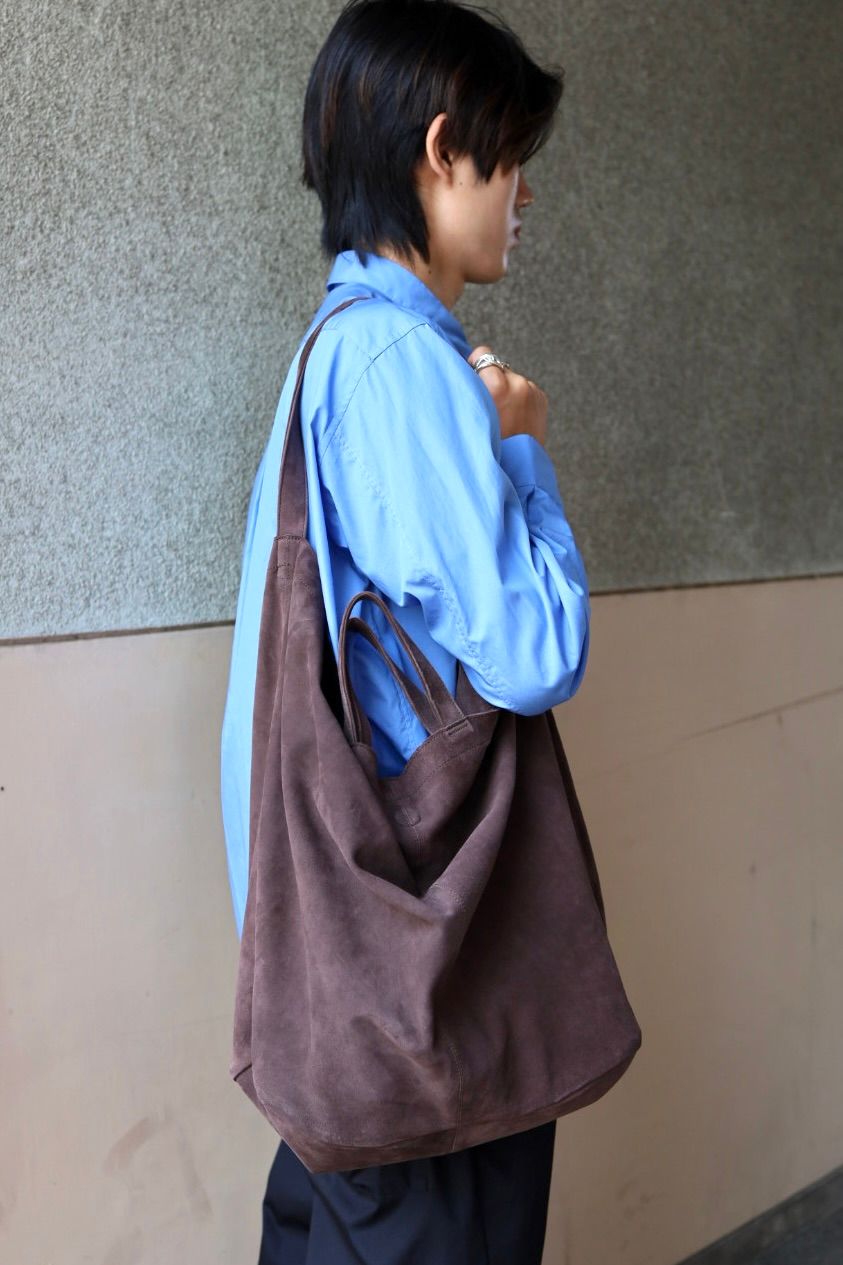 Morphee / モルフェトートバッグ MESSENGER OIL SUEDE(MSG-ODC)DARK CHOCO☆新作入荷！