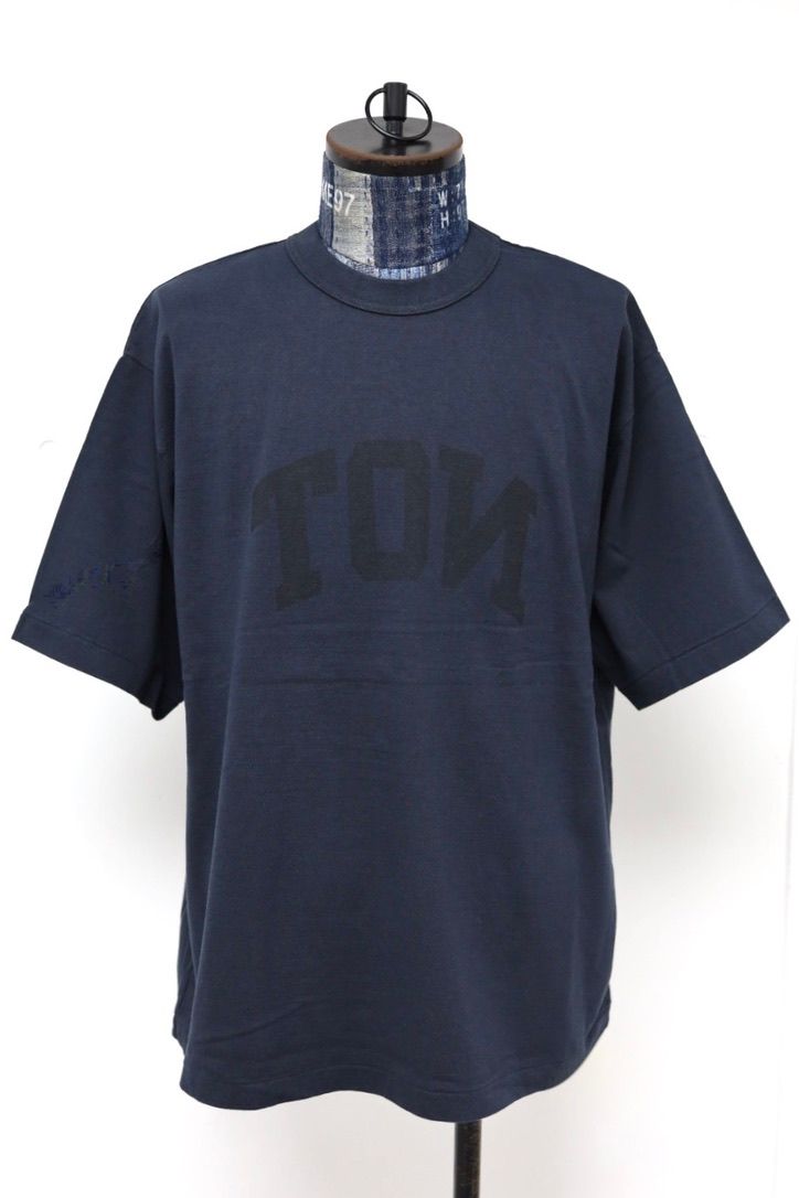 blurhms ROOTSTOCK ブラームスルーツストック 26SS NOT-PRINCE 88/12 Print Tee WIDE(bROOTS25S36S26B)NIGHT BLACK x BLACK☆4月17日(金)新作発売！