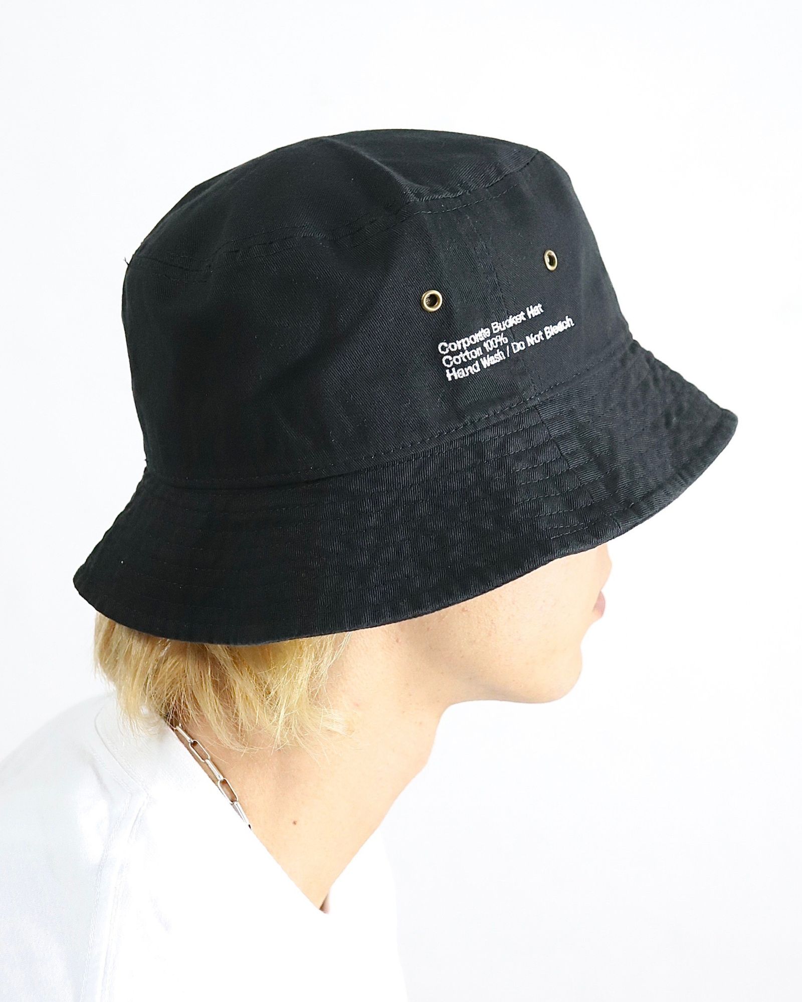 FreshService - フレッシュサービス 24SS CORPORATE BUCKET HAT(BLACK 