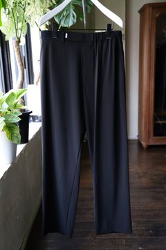 グラフペーパー 25SUMMER Flex Tricot Wide Tapered Chef Pants(GM252-40040)BLACK☆5月3日(土)発売！