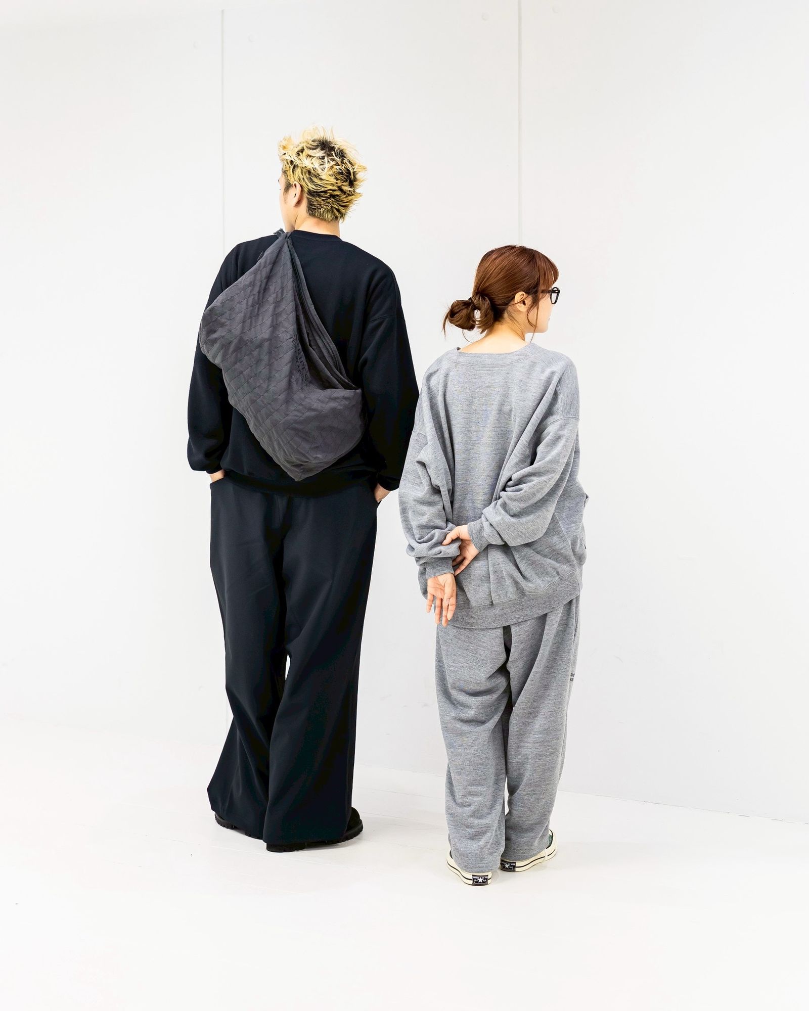 S.F.C 25FW エスエフシー TECH WIDE TAPERED SWEAT PANTS (SFCFW25CS03)Grey M