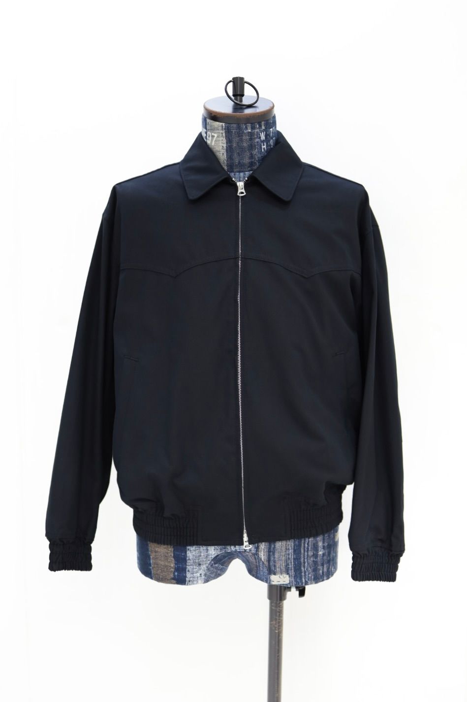 コムデギャルソンオム26SS 綿先染強撚サージジャケット(HQ-J007-051)BLACK☆2月6日(金)発売！