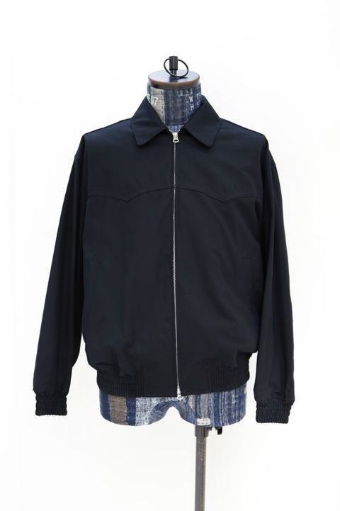 コムデギャルソンオム26SS 綿先染強撚サージジャケット(HQ-J007-051)BLACK☆2月6日(金)発売！