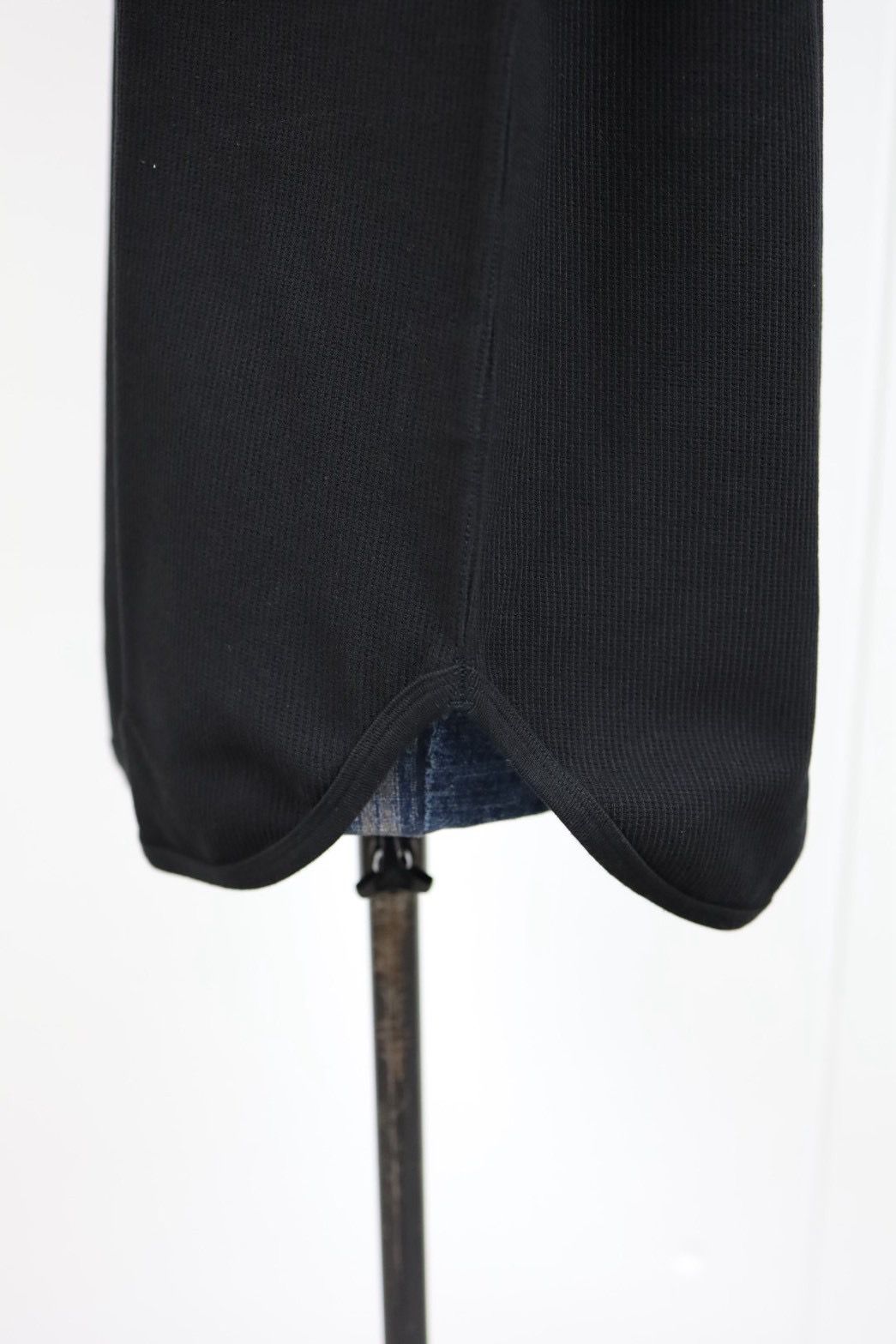 ブラームス 26SS Rough&Smooth Thermal Baseball Tee(bROOTS24F31S26)Black☆1月23日(金)新作発売！