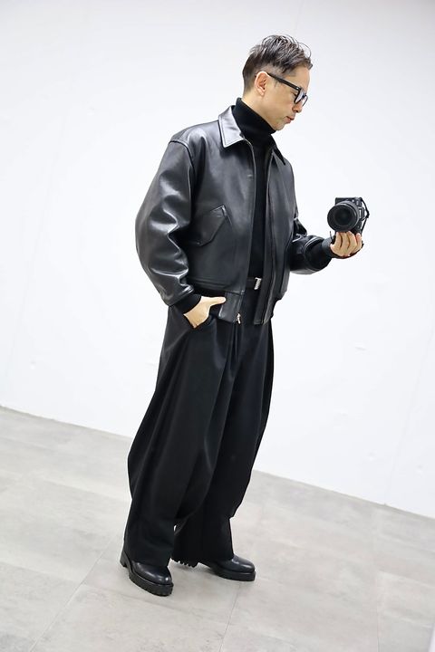 A.PRESSE 2026 STYLE1 Leather CWU-45 Flight Jacketスタイル