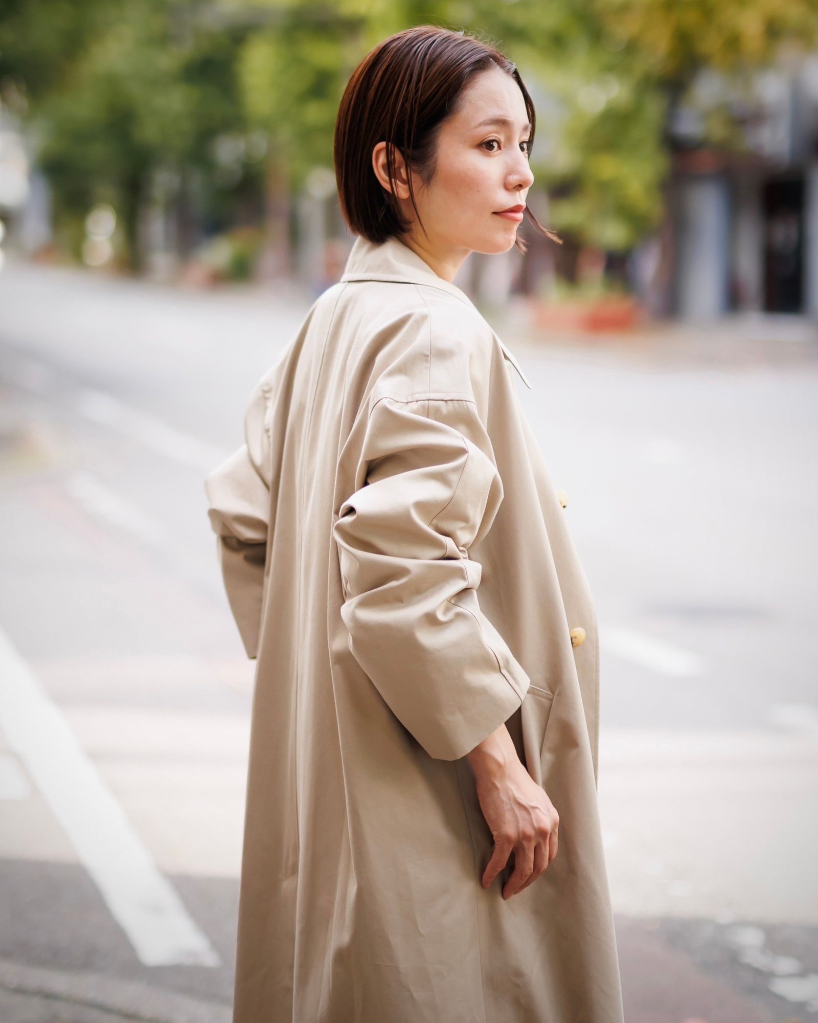 J.B. ATTIRE Rive gauche coat style 2024.10.15