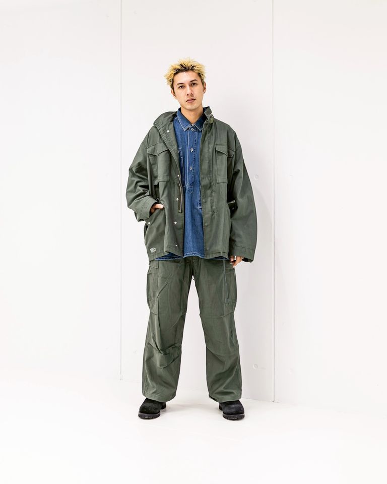 FreshService BACK SATEEN FIELD JACKET(GREEN)10月11日(土)新作発売！