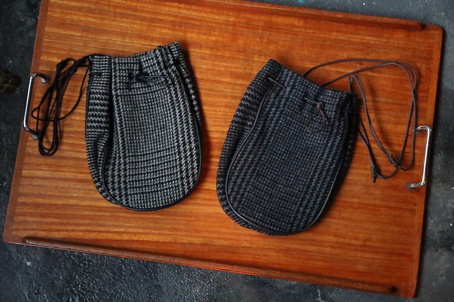 エンダースキーマ 25SA バッグtweed senzu bag(xu-b-snz)brown