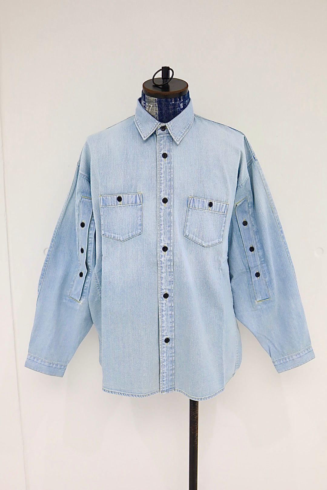 ファンダメンタル 26SS KYTE SHIRT 3YR WASH(FA26SH13U)INDIGO☆新作発売！
