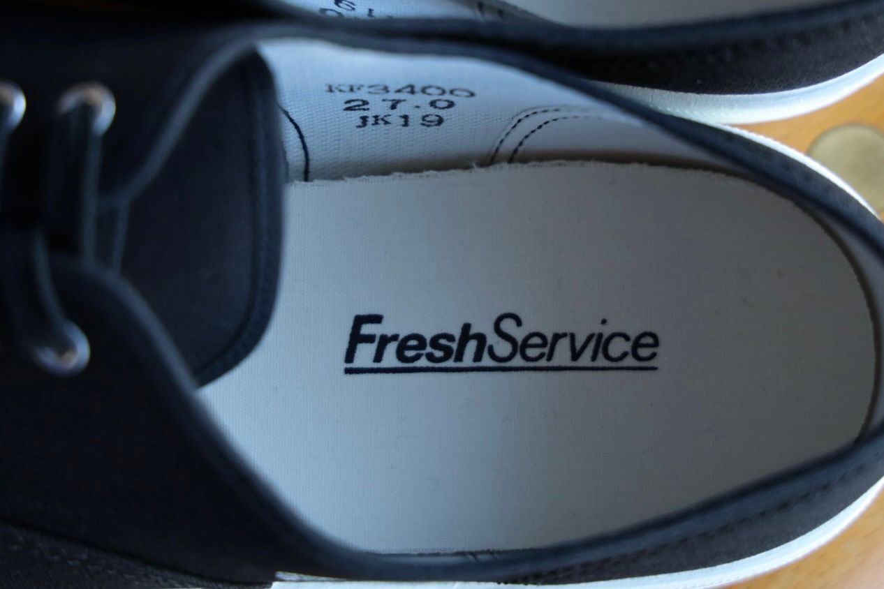 フレッシュサービス CORPORATE DECK SHOES (FSP253-90002B)BLACK☆9月6日(土)発売！