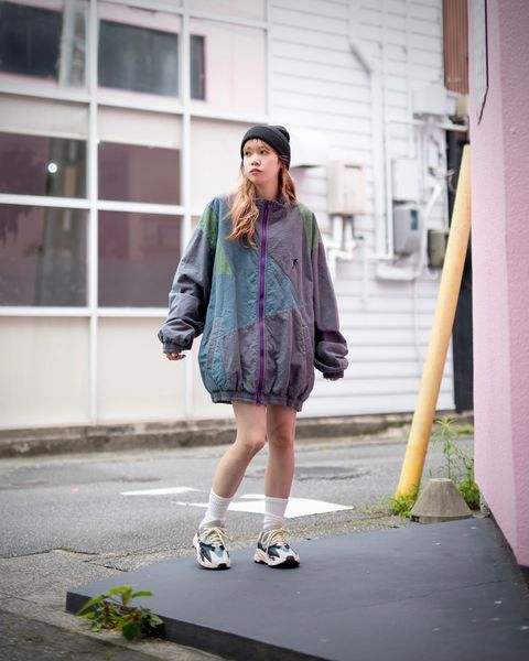doublet 24FW 新作SILK NEEDLE TRACK JACKET style.2024.7.12