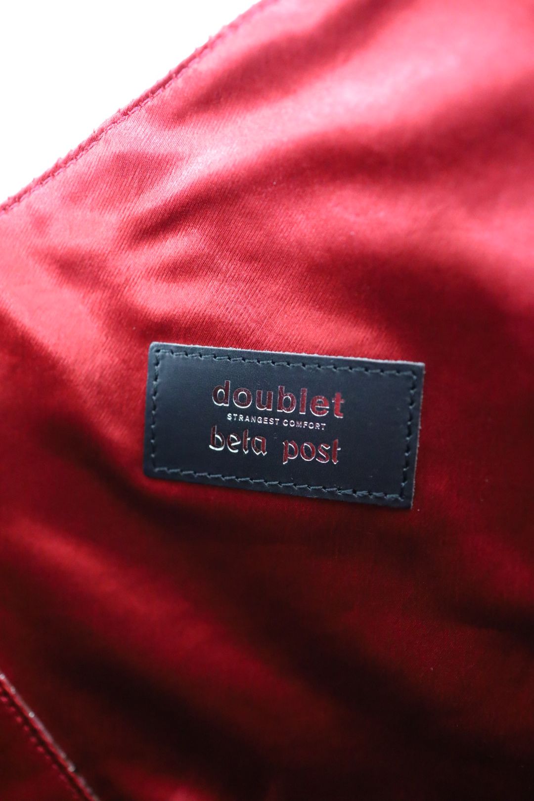 doublet ダブレット26SS TUNA HEAD BAG (26SS70BG79)TUNA★2月14日(土)11:00発売！