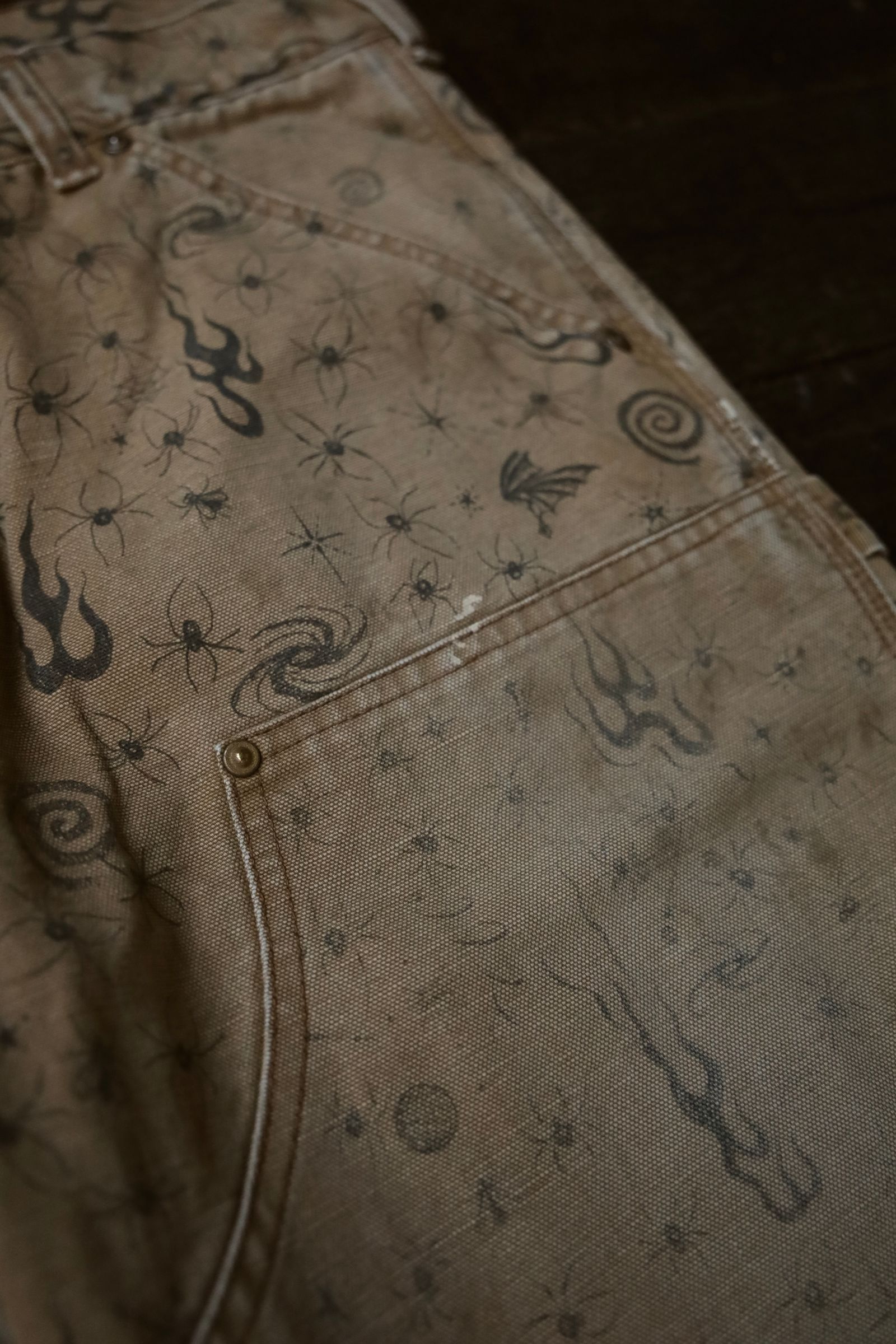 セントマイケル25SS Dr.Woo DW_DBL KNEE PANTS(SM-HR8-0000-C44)BEIGE