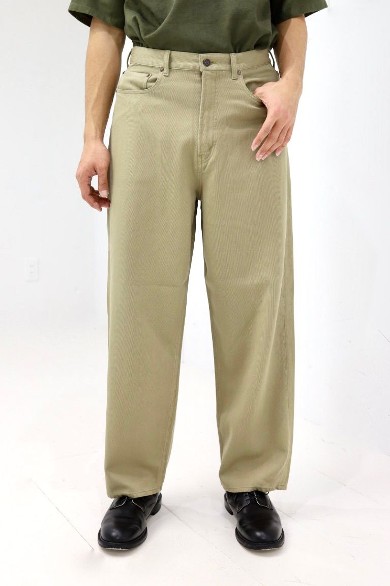 アプレッセ 2026 STYLE1 Washed Silk Cotton Pique Pants(26SAP-04-10)BEIGE☆2月21日(土)発売！