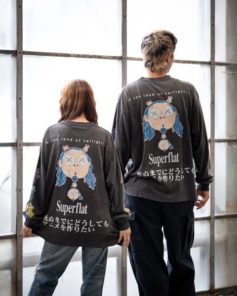 mononoke・made 新作L/S T-SHIRT_SUPERFLAT style.2026.6.20