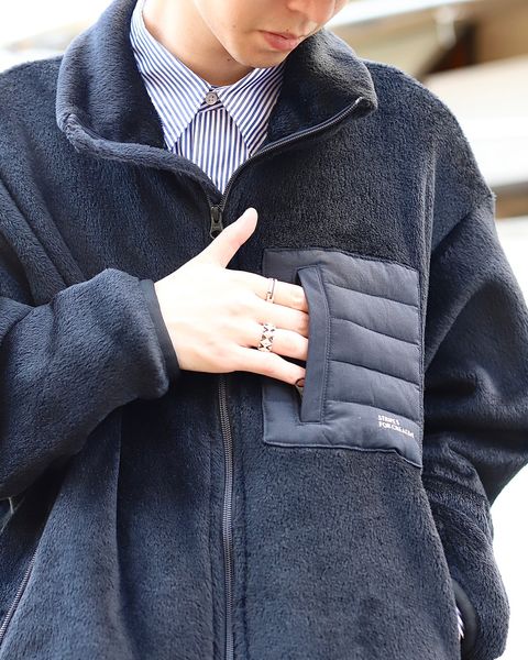 STRIPES FOR CREATIVE FW23 DOWN POCKET PORLATEC JACKETスタイル