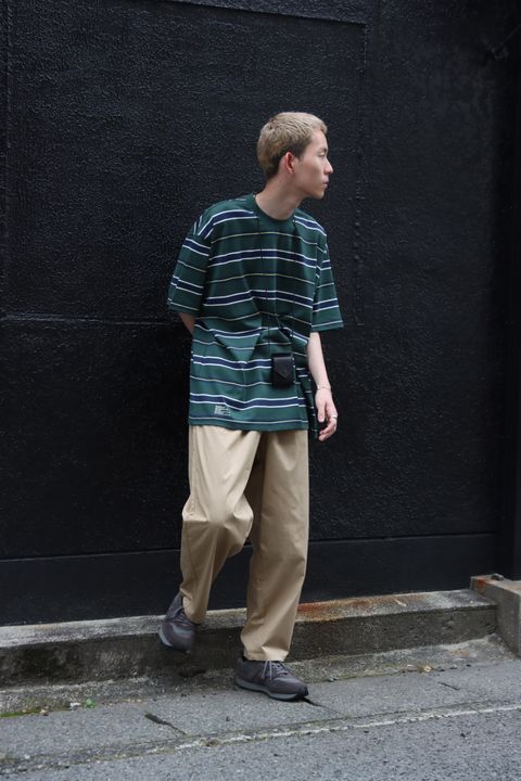 FreshService フレッシュサービス MULTI BORDER S/S TEEスタイル