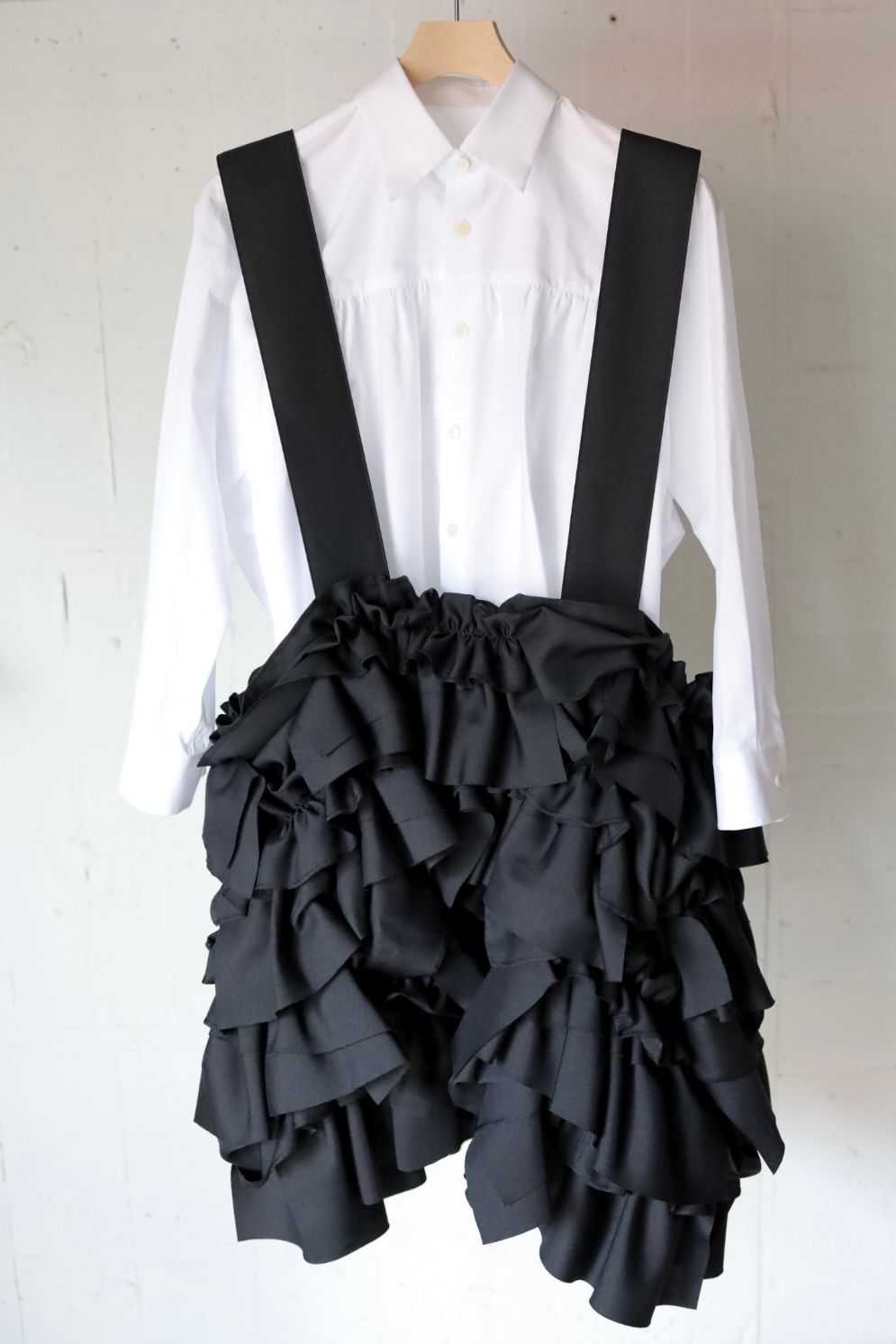 tao 26FW エステルツイルサロペットスカート(TR-A001-051-1)BLACK☆8月7日(金)発売！