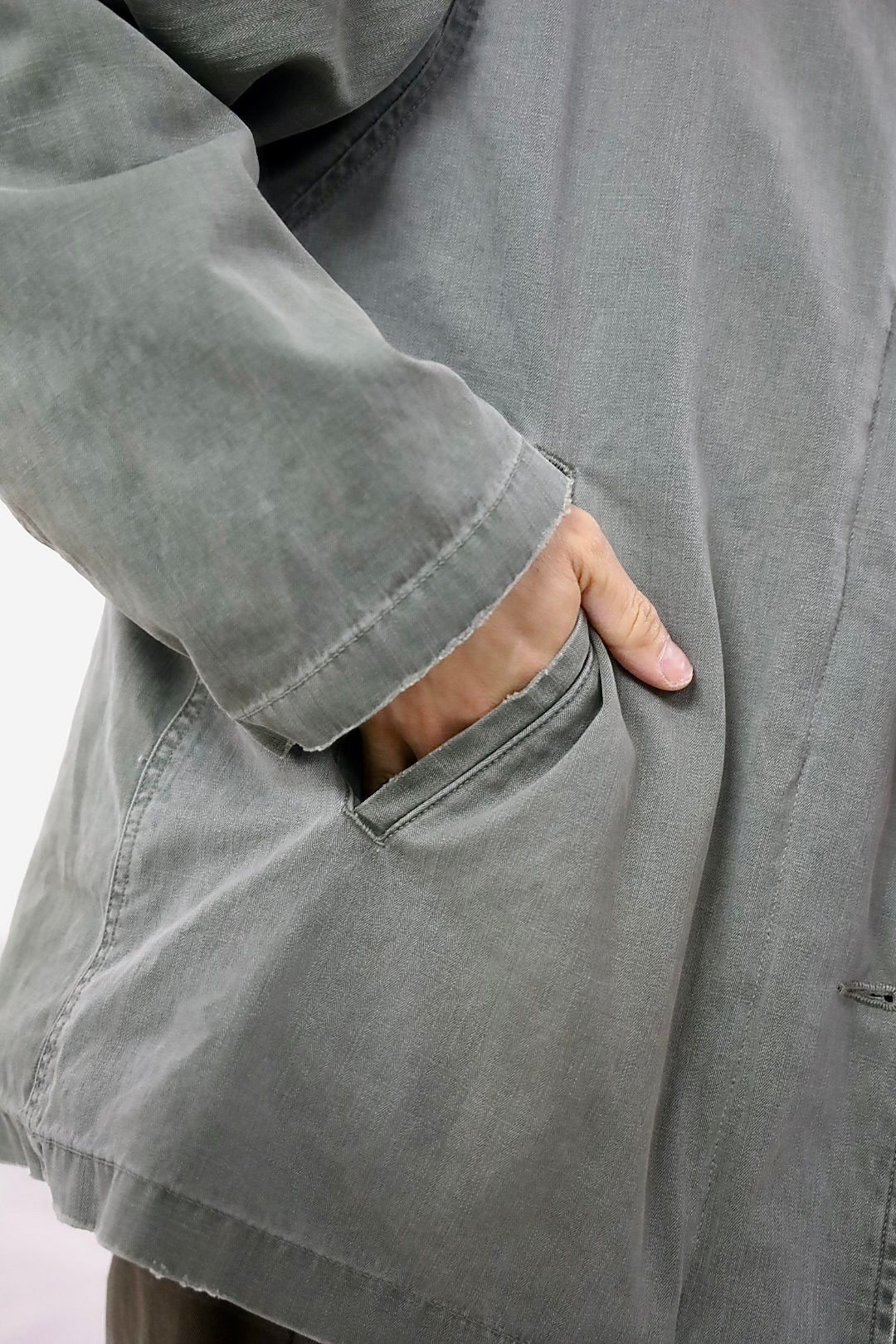 アプレッセ 2026 STYLE1 Vintage US NAVY N-4 Deck Jacket(26SAP-01-51)SAGE☆3月6日(金)再入荷しました！