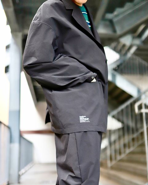FreshService 23AW CORDURA WATER REPELLENT JACKET"BLACK"スタイル