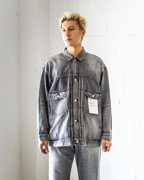 Graphpaper Selvage Denim Jacket (BLACK_LIGHT FADE)☆7月25日(土)新作発売！